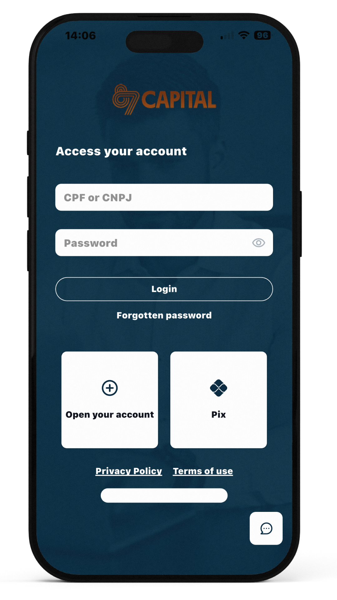 87Capital App Interface